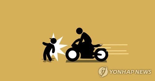 어린이 - 오토바이 교통사고 (PG) (출처=연합뉴스)
