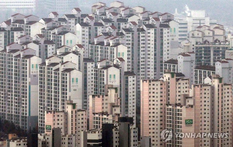 서울 시내 아파트 단지 (출처=연합뉴스)