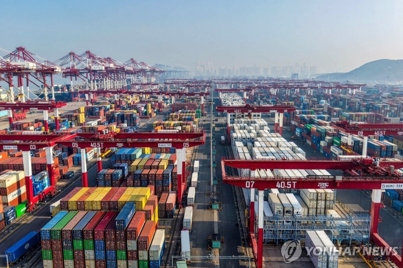 중국 칭다오 항구 (출처=연합뉴스)