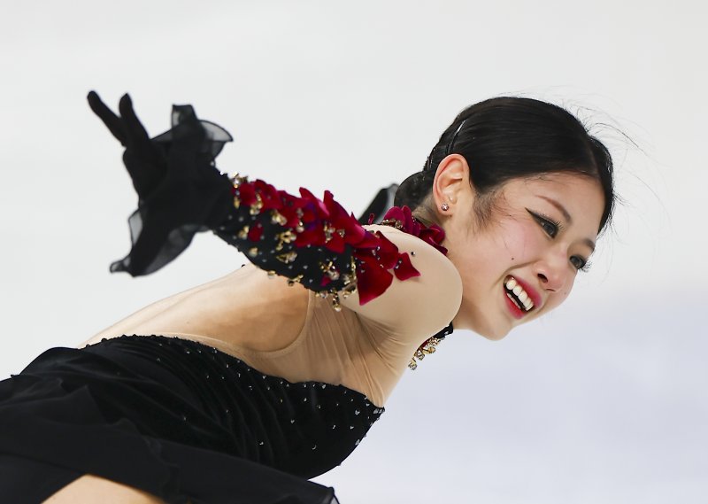 [서울=뉴시스] 김근수 기자 = 피겨 스케이팅 이해인(고려대)이 30일 서울 양천구 목동 아이스링크에서 열린 2025 KB금융 전국남녀 피겨스케이팅 회장배 랭킹대회에서 여자 시니어부문 프리스케이팅 연기를 선보이고 있다. 2025.11.30. ks@newsis.com