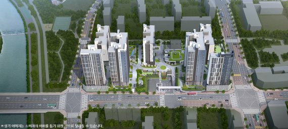 [더샵 분당센트로 조감도]