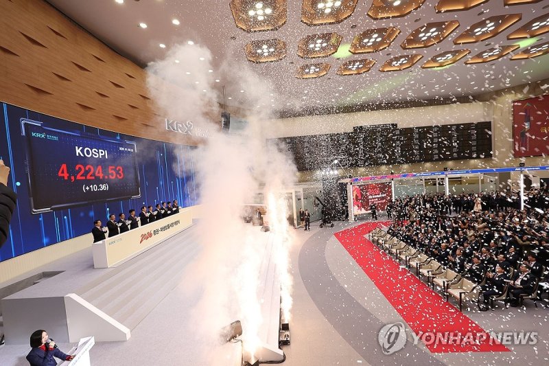 2026 증권-파생상품시장 개장식 (출처=연합뉴스)