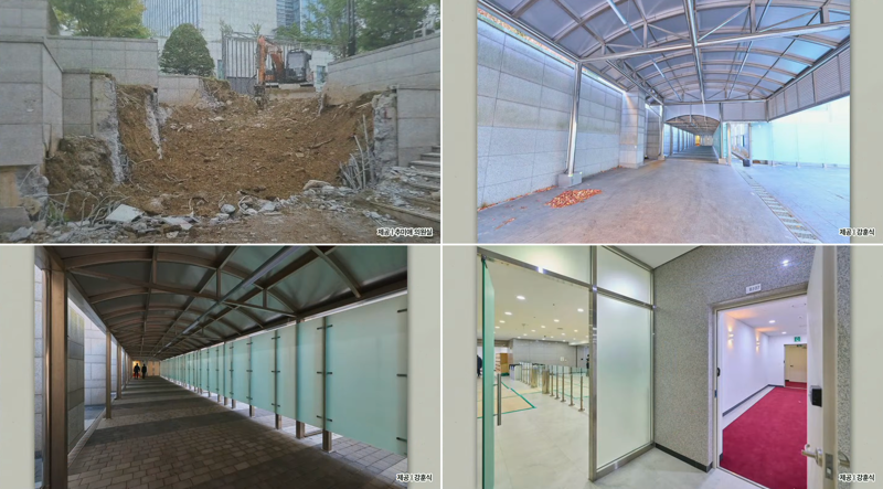 실체 공개된 용산 대통령실 사우나 "尹만.."