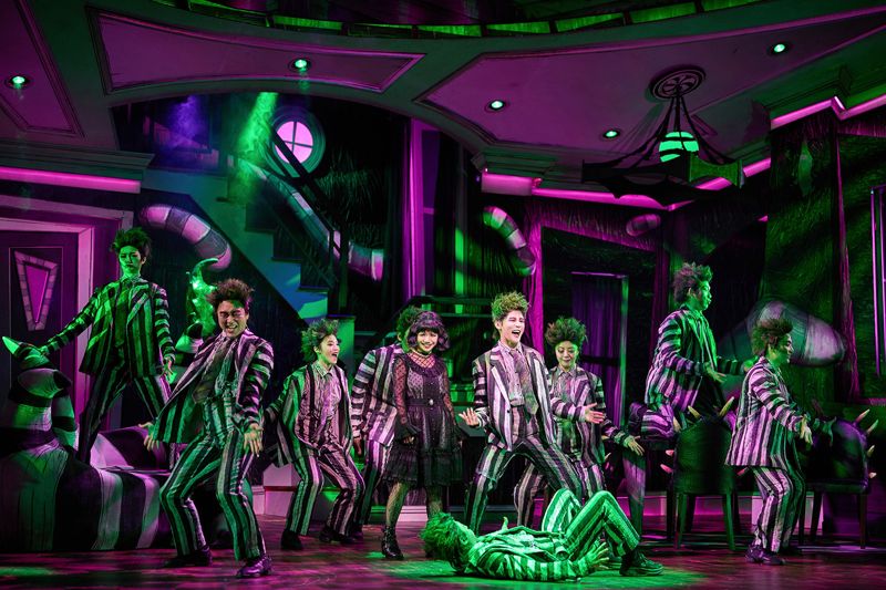 2025 뮤지컬 '비틀쥬스' 김준수 공연. CJ ENM 제공