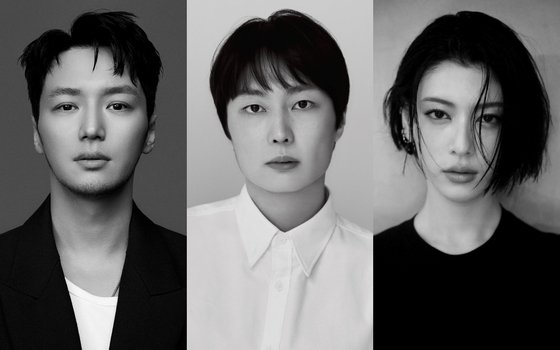 영화 '타짜: 벨제붑의 노래' 주연 배우들인 변요한, 노재원, 미요시 아야카(왼쪽부터) / 사진출처= TEAMHOPE, 눈컴퍼니, Amuse Inc