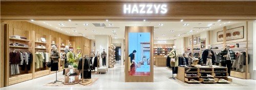 헤지스 중국 상하이 강후이 백화점 매장 (출처=연합뉴스)