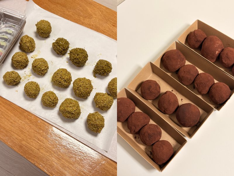 박소해 씨가 집에서 만든 두바이 쫀득 쿠키의 모습.(독자제공)