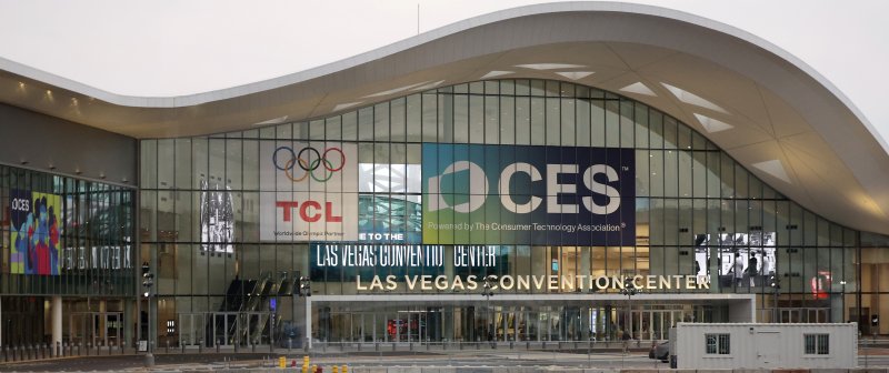 세계 최대 IT(정보기술)·가전 전시회 'CES 2026' 개막을 사흘 앞둔 3일(현지시간) 미국 네바다주 라스베이거스 컨벤션센터(LVCC)에 홍보물이 부착돼 있다. 2026.1.4/뉴스1 ⓒ News1 황기선 기자