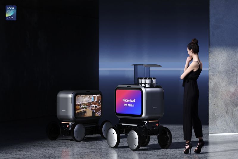 현대차가 4일(현지시간) 미국 라스베이거스에서 열린 CES 2026에서 로보틱스 분야 최고혁신상(Best of Innovation Awards)을 수상한 가운데, 최고혁신상을 수상한 '모베드(MobED)'의 모습. 사진=현대차 제공