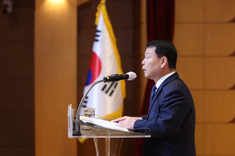 [세종=뉴시스] 한국수자원공사는 지난 2일 대전 본사에서 '2026년 시무식'을 개최했다고 5일 밝혔다. (사진=수자원공사 제공) 2026.01.05. photo@newsis.com *재판매 및 DB 금지