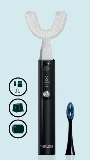 프랑스의 바이오 테크 덴탈 그룹이 CES 2026에서 선보이는 질병 냄새를 파악하는 세계 최초의 음파 칫솔 '와이 브러쉬 할로(Y-Brush Halo)' 모습. 사진=바이오 테크 덴탈 그룹