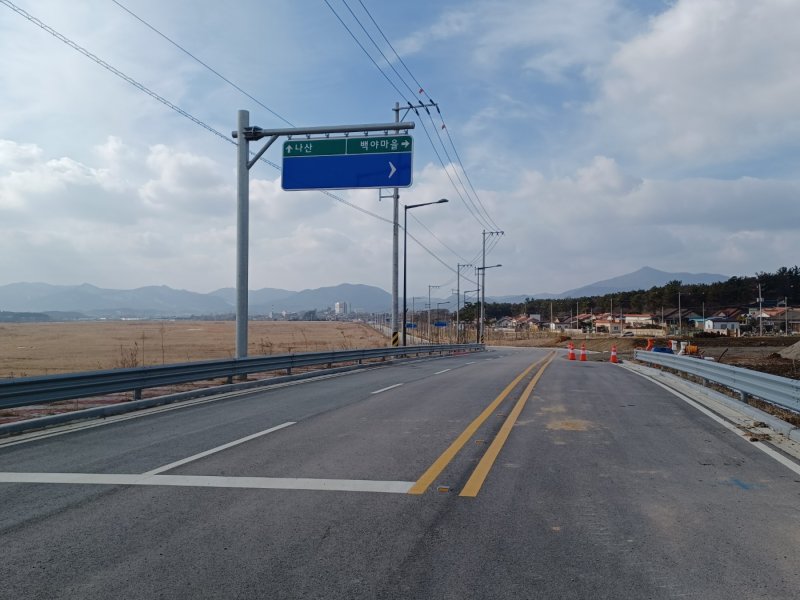 전남 함평 빛그린국가산단 내 금호타이어 함평공장 부지 주변도로가 말끔하게 정비돼 있다. 2026.1.5/뉴스1