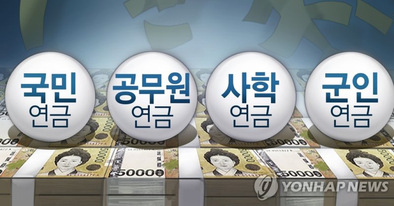 4대 공적연금 (PG) (출처=연합뉴스)