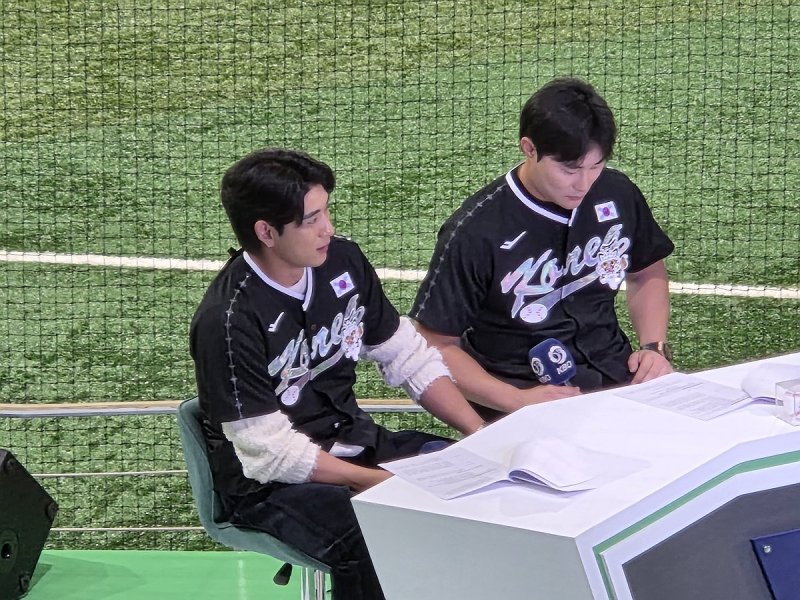 고척돔 찾은 이정후와 김하성 (출처=연합뉴스)