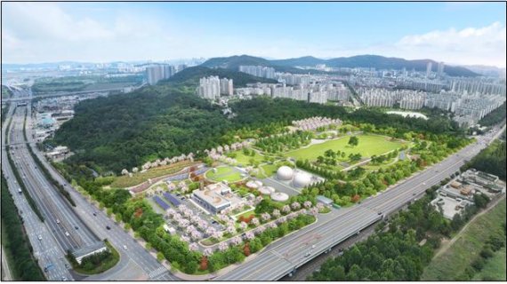 승기공공하수처리시설 현대화사업 조감도. 인천시 제공.