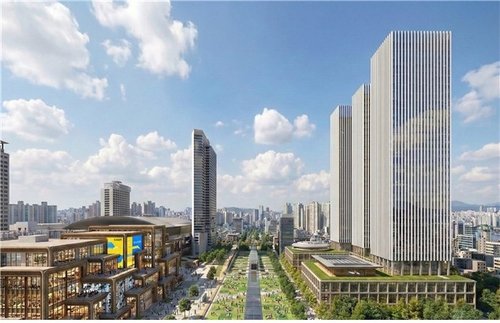 현대차 GBC 일대 개발 예상도 (출처=연합뉴스)