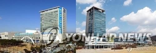 광주시청(왼쪽)과 전남도청 (출처=연합뉴스)