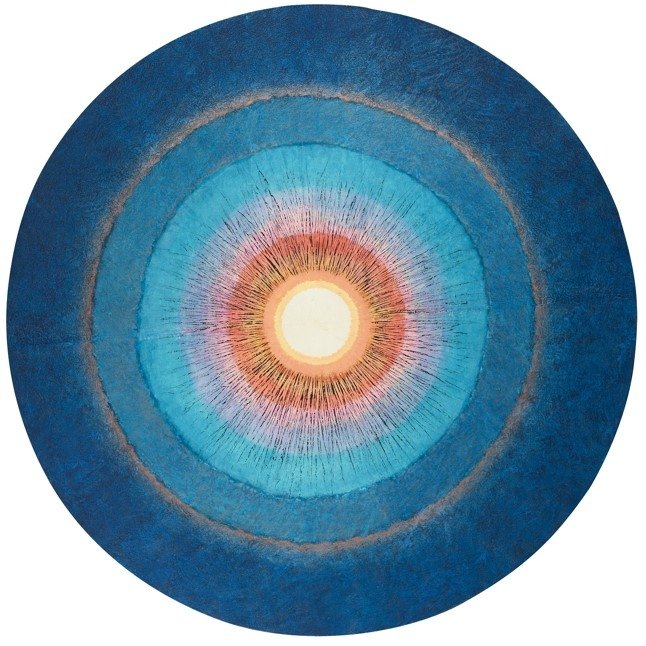 방혜자 작 '하늘의 땅' (출처=연합뉴스)