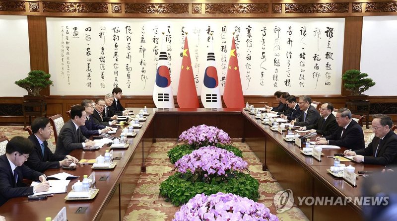 이재명 대통령, 리창 중국 총리 면담 (출처=연합뉴스)