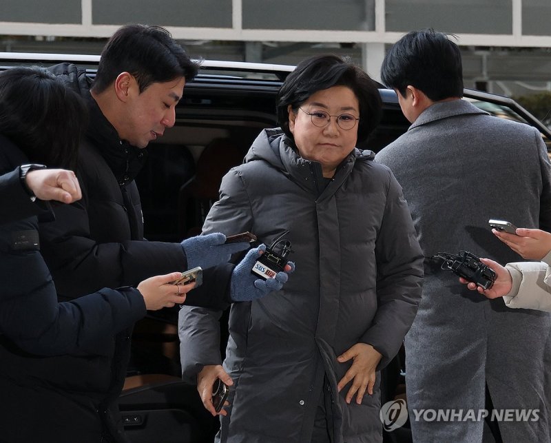이혜훈 기획예산처 장관 후보자 출근 (출처=연합뉴스)