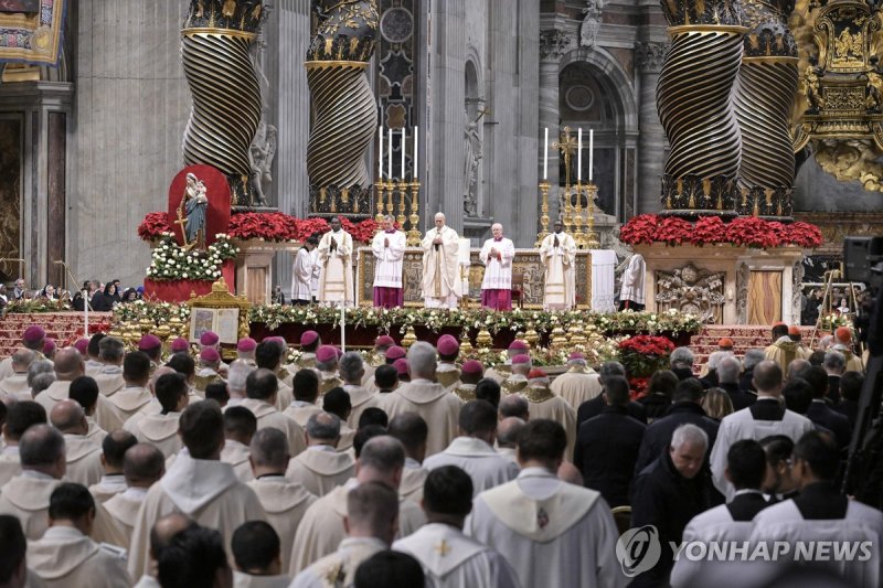 바티칸 희년 마무리 미사 (출처=연합뉴스)