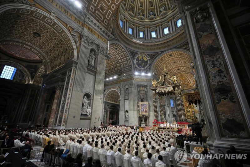 바티칸 희년 마무리 미사 (출처=연합뉴스)