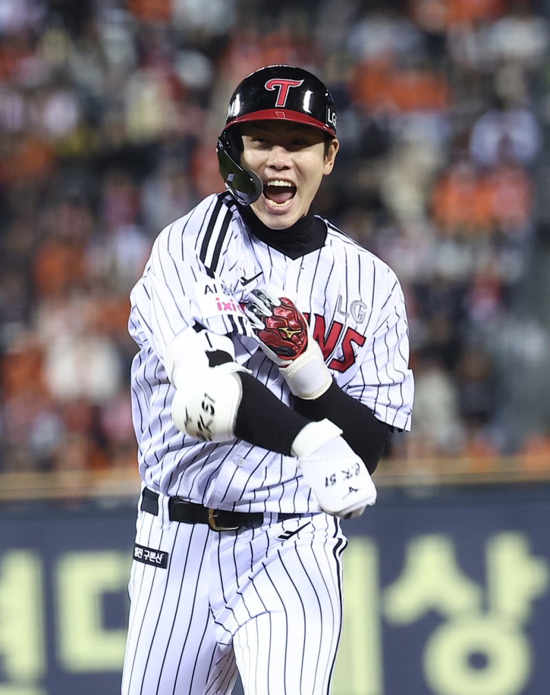 홍창기는 2026시즌을 마친 뒤 FA 자격을 취득한다. 2025.10.27/뉴스1 ⓒ News1 김성진 기자