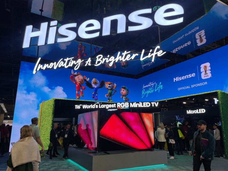 하이센스 CES 2026 (출처=연합뉴스)