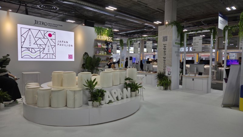 일본무역진흥기구가 주관한 일본관이 CES 2026에 마련돼 있다. 2026.1.6 ⓒ뉴스1 이정후 기자