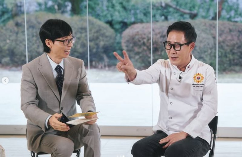 '오만소스좌' 임성근, 유재석 만나 더 쾌활…"오만명 딸아들 보아라" [N샷]