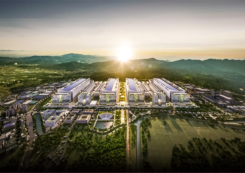 [용인=뉴시스]용인반도체클러스터 일반산업단지 조감도(사진=뉴시스 DB) photo@newsis.com *재판매 및 DB 금지