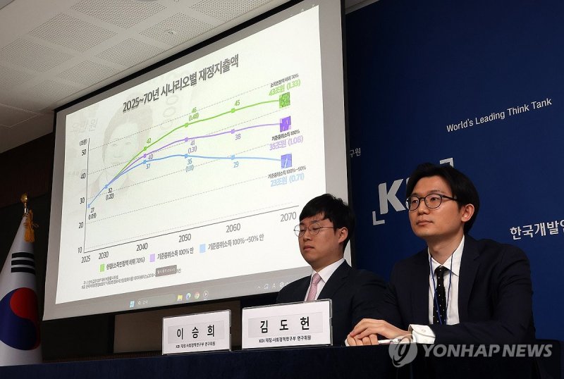 KDI 포커스, '기초연금 선정방식 개편방향은' (출처=연합뉴스)
