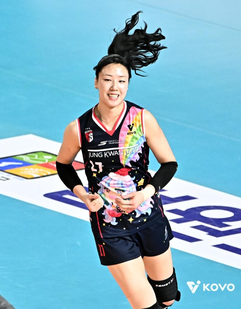 정관장의 미들 블로커 정호영 (출처=연합뉴스)