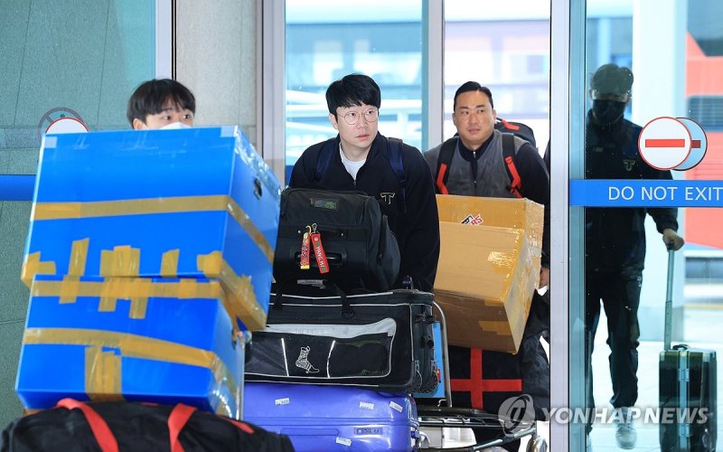 2025년 미국으로 스프링캠프 떠나는 KIA 타이거즈 (출처=연합뉴스)