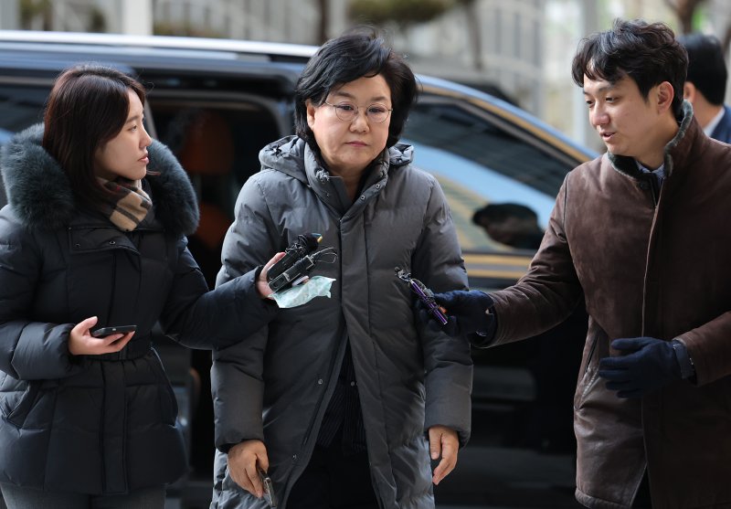 이혜훈 초대 기획예산처 장관 후보자가 8일 오전 서울 중구 예금보험공사에 마련된 인사청문회 준비 사무실로 출근하고 있다. 2026.1.8/뉴스1 ⓒ News1 오대일 기자