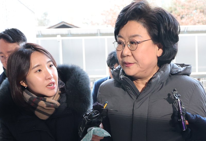 이혜훈 초대 기획예산처 장관 후보자가 8일 오전 서울 중구 예금보험공사에 마련된 인사청문회 준비 사무실로 출근하고 있다. 2026.1.8/뉴스1 ⓒ News1 오대일 기자