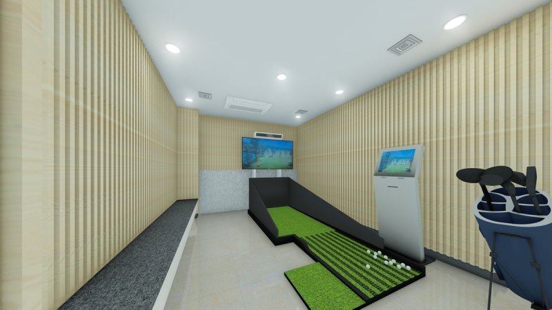 종각 지하도상가에 조성될 '스크린 파크골프장' 예상도 (출처=연합뉴스)