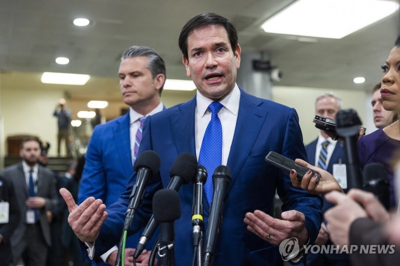 마코 루비오 미 국무장관 (출처=연합뉴스)
