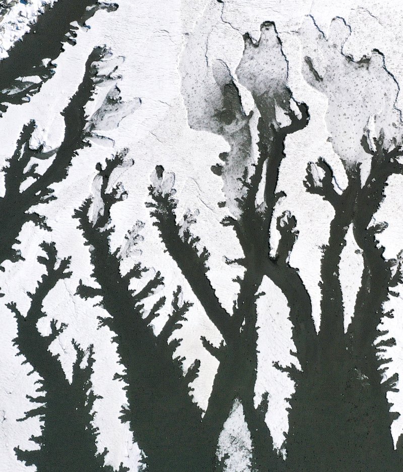 [화성=뉴시스] 김종택 기자 = 강추위가 찾아온 8일 경기 화성시 우정읍 매향리 포구 갯벌이 꽁꽁 얼어있다. 2026.01.08. jtk@newsis.com