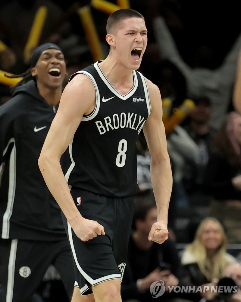 브루클린의 2006년생 루키 예고르 데민 (출처=연합뉴스)