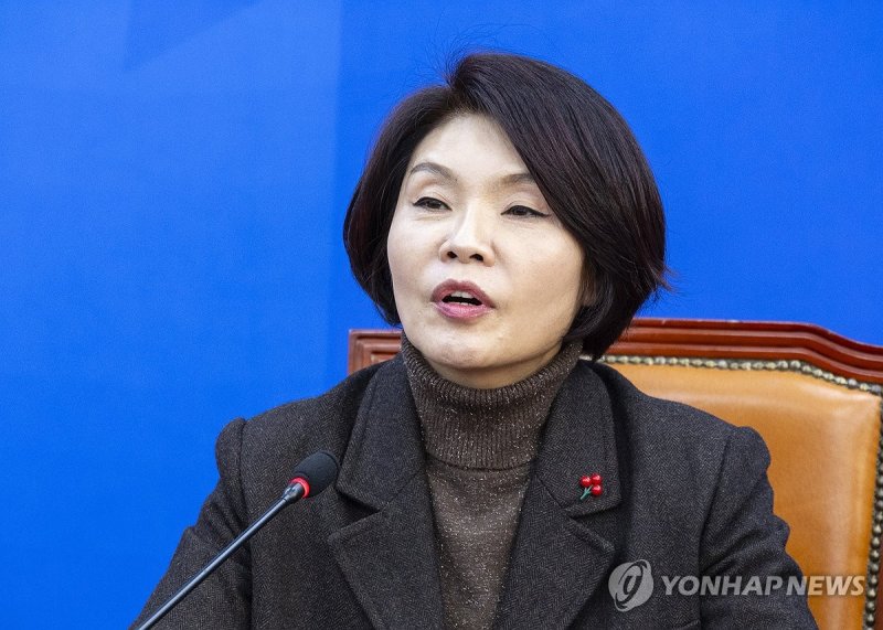 더불어민주당 한정애 정책위의장 (출처=연합뉴스)