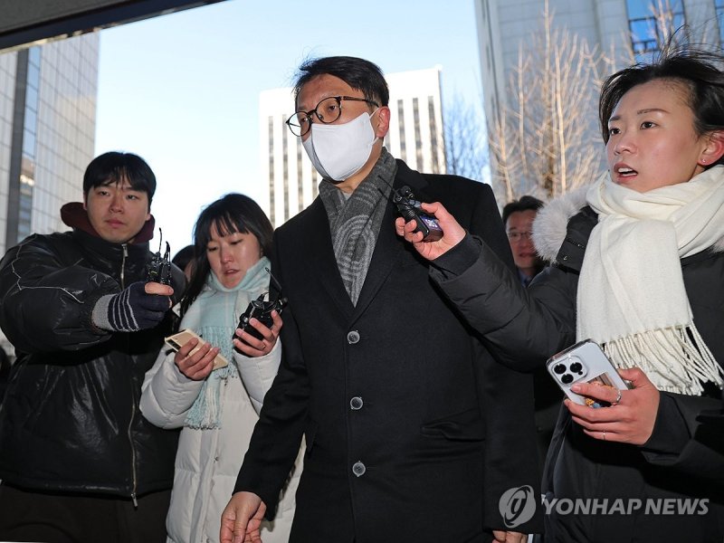 경찰 조사 출석한 박대준 전 쿠팡 대표 (출처=연합뉴스)