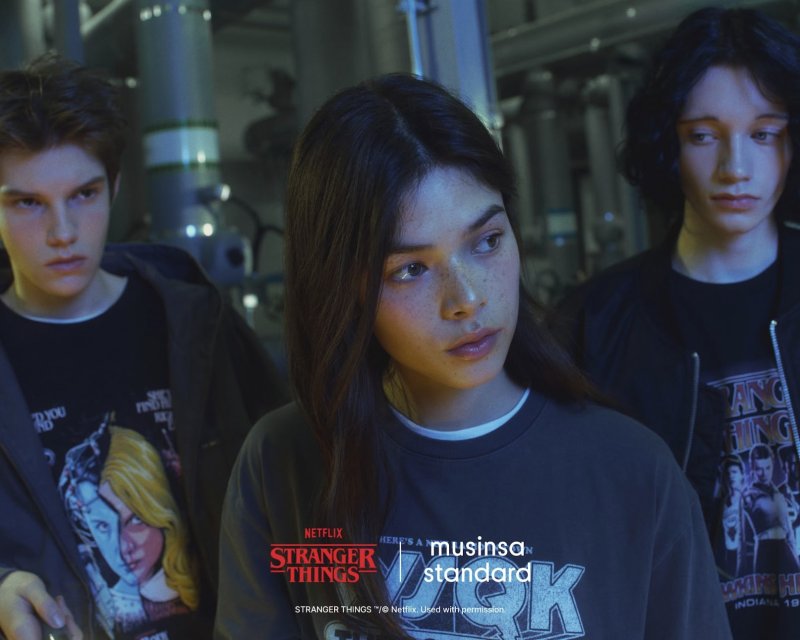 기묘한 이야기 협업 이미지 무신사스탠다드 제공