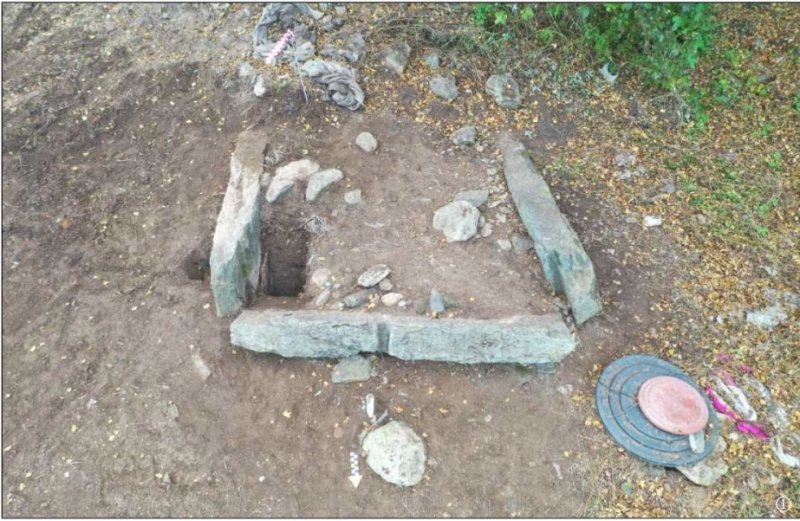 안국사지 석제 수조 모습. (포항시제공, 재판매 및 DB금지) 2026.1.8/뉴스1