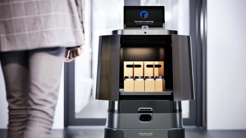 배송로봇 '달이 딜리버리' (출처=연합뉴스)