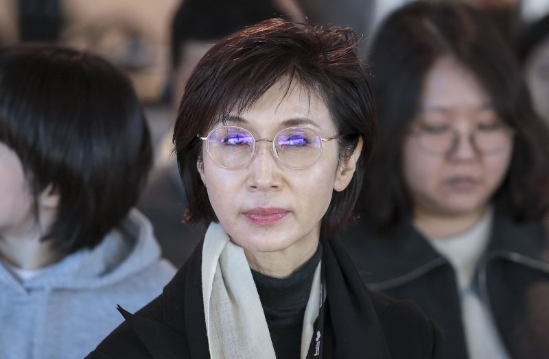 [서울=뉴시스] 정병혁 기자 = 노소영 아트센터나비 관장이 지난 2024년 11월 22일 서울 종로구 아트코리아랩에서 열린 2024 아트코리아랩 페스티벌에서 참석해 있다. 2024.11.22. jhope@newsis.com