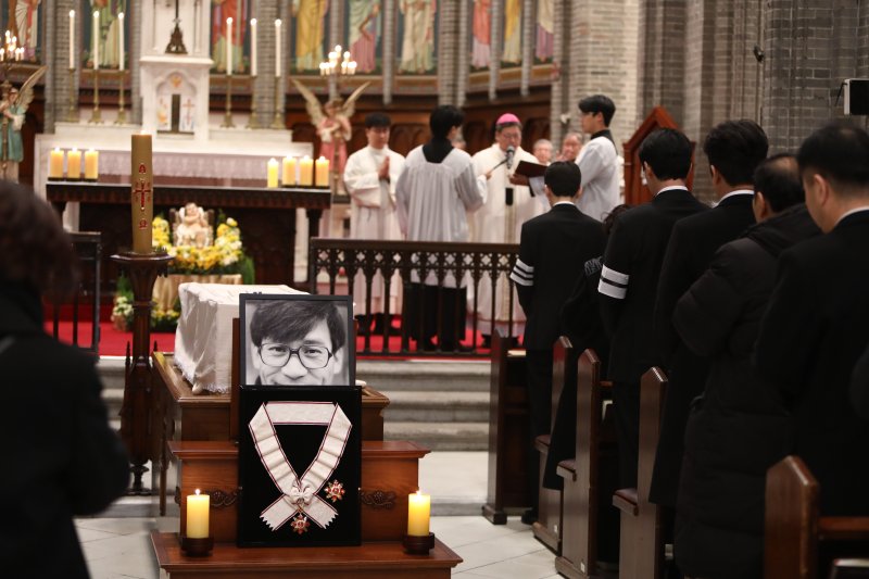 '국민배우' 마지막 길…안성기, 원히 잠들다" [뉴시스Pic]