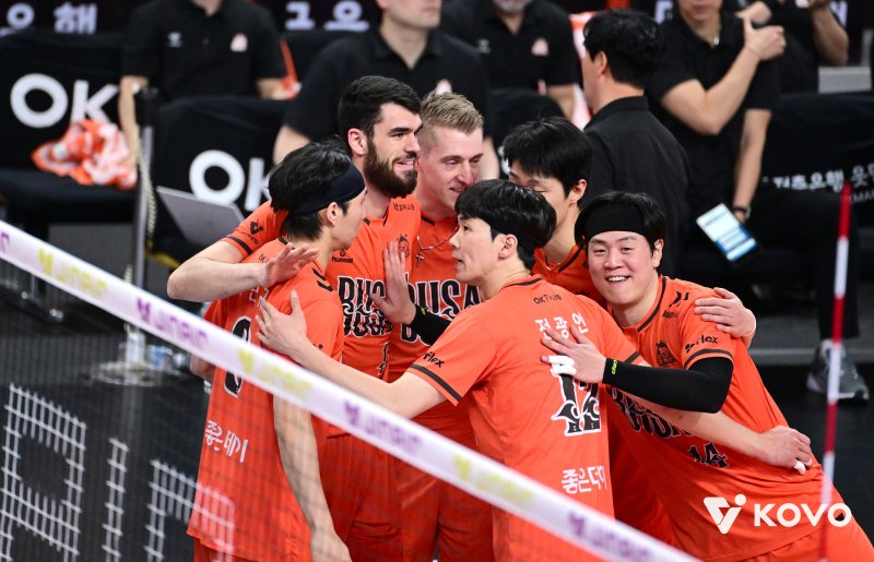 OK저축은행이 현대캐피탈을 3-0으로 이겼다.(KOVO제공)