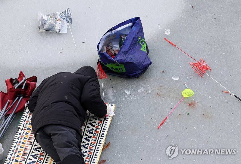 산천어야 어디 있니 (출처=연합뉴스)