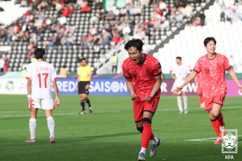 이민성호, 레바논에 역전승.대한축구협회 제공